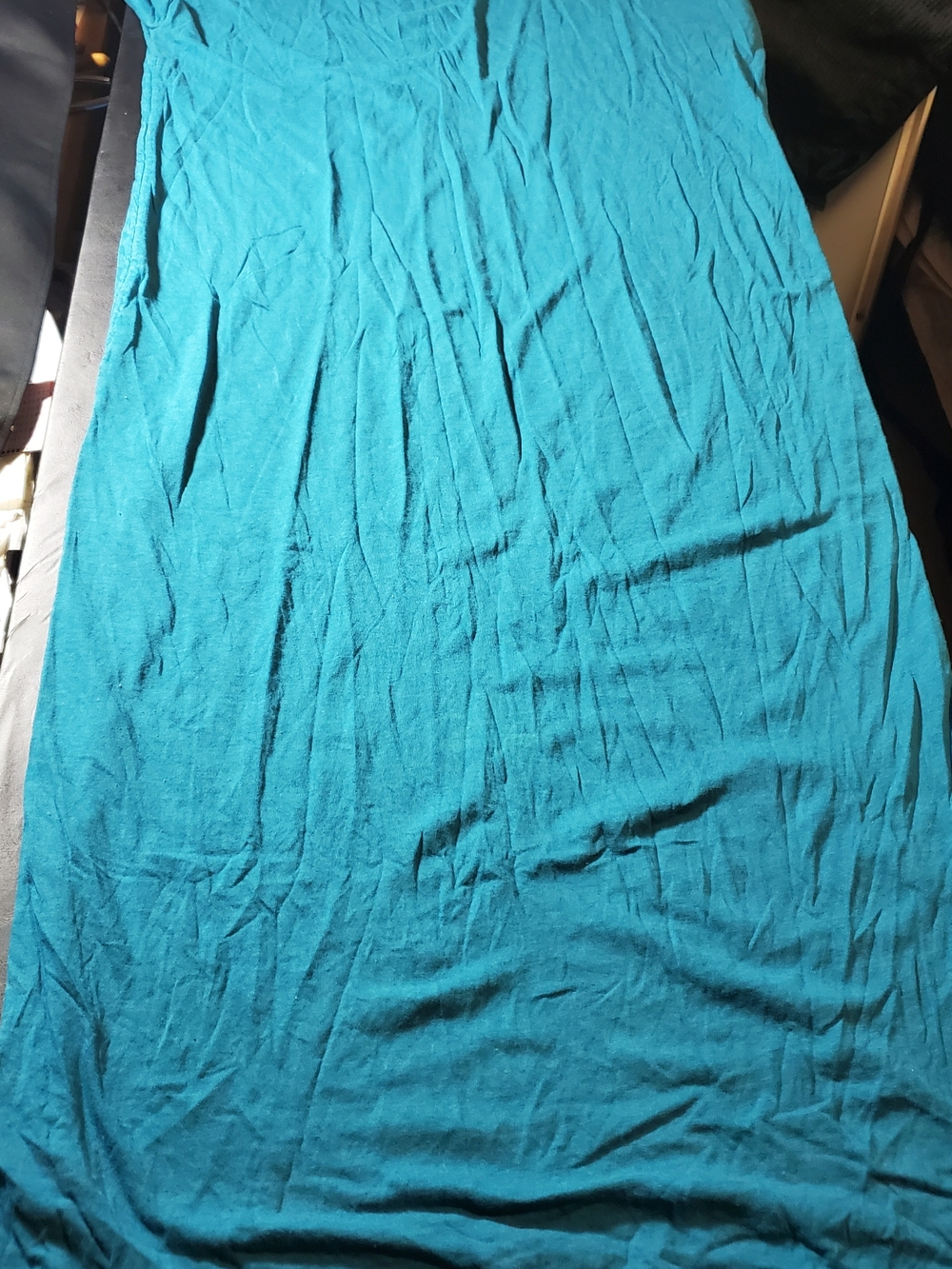 New York&company Aquagreen SizeL Short Slevee Dress/Denim Dark Blue SizeXl Jean - Picture 7 of 7